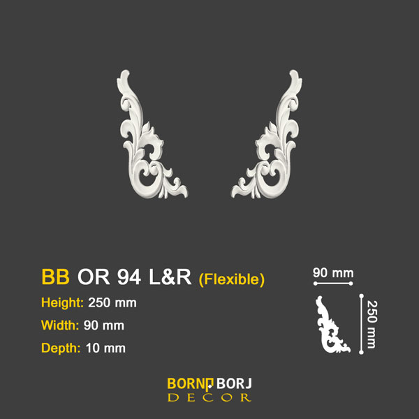 قاب بندی دیوار نئوکلاسیک